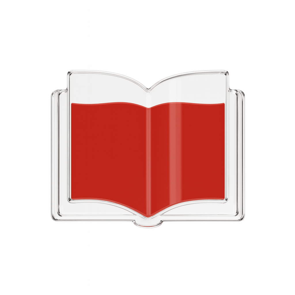 Icono de libro abierto que representa la educación ambiental y el aprendizaje sobre sostenibilidad