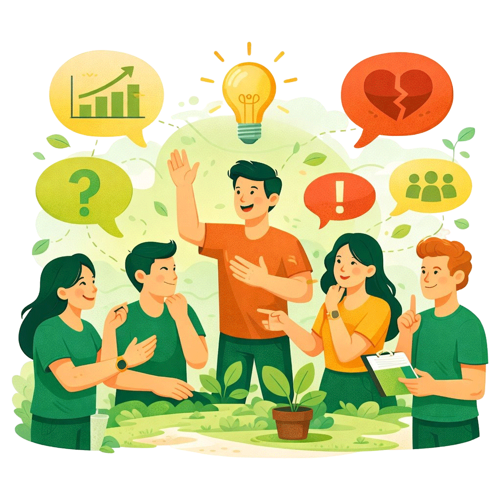 Jóvenes con ideas y proyectos colaborativos